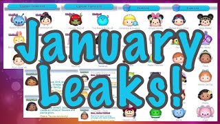 Disney Tsum Tsum  January Leaks 2023 [upl. by Emmett333]