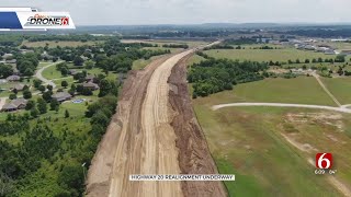 Road Closures Come To Claremore For Major Highway 20 Realignment [upl. by Leveridge]