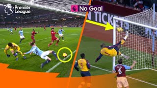 LEGENDARY Goal Line Clearances  Premier League Edition [upl. by Nonnahsed113]