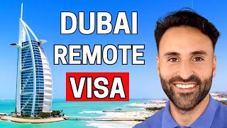 Dubai Remote Work Visa  How to Apply Step by Step [upl. by Casavant]