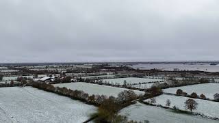 Eastermar  first snow in November  Friesland the Netherlands [upl. by Raffin]