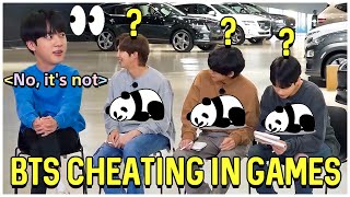 BTS Cheating In Games Is The Most Chaotic [upl. by Bornie]