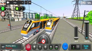 Vande Bharat Express Train Game Download  Indian Train Simulator Game Android Gameplay Video [upl. by Brendin]