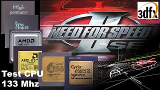 Need for Speed II SE VS System Requirements Test CPU at 133MHz [upl. by Osana]