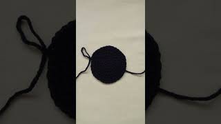 crochet headphone cover 🎧🍥crochet handmade headphones [upl. by Ardnasyl]