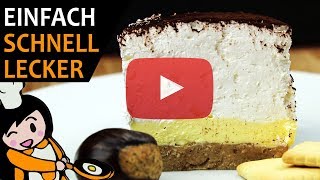 MaronenCremeschnitten ohne backen  Rezept Videos [upl. by Weinman648]