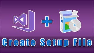 How to Create a Setup file in Visual Studio 2019  C VBNet installer creation  MSI EXE [upl. by Tome219]