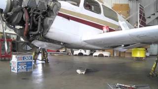 Mooney Gear Retraction [upl. by Wakeen]