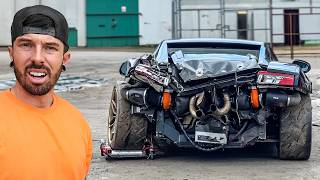 I REBUILT MY WRECKED LAMBORGHINI TO PROVE MY INSURANCE WRONG [upl. by Arliene625]