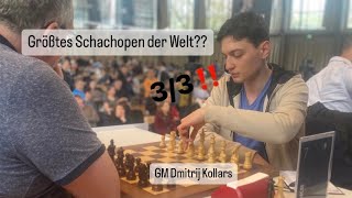 GRENKE Chess Open Tag 2  GM Dmitrij Kollars und WIM Kateryna Dolzhykova im Interview [upl. by Brag]