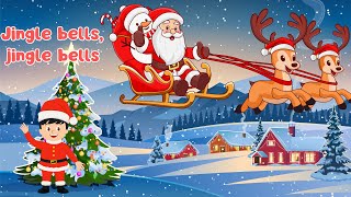 Jingle Bells Christmas Song for Kids  Fun Sing Along Sleigh Ride Rhymes amp Holiday CheerKids Song [upl. by Rodavlas523]