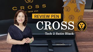 Cross Tech 2 Satin Black Ballpoint Pen [upl. by Peatroy]