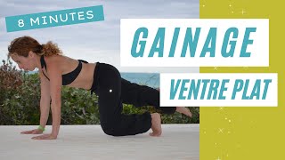 GAINAGE VENTRE PLAT 🌟 débutant routine 8 minutes [upl. by Eliades]