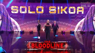 The Bloodline Entrance  WWE SmackDown April 12 2024 [upl. by Carolus]