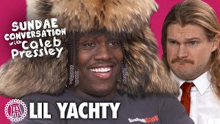 LIL YACHTY Sundae Conversation with Caleb Pressley [upl. by Yraeg]