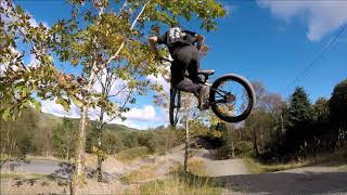 Bwich Nant yr Arian jump park  retro hardcore hardtail D [upl. by Ruel]