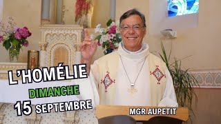 Homélie de Mgr Michel Aupetit  dimanche 15 septembre 2024 [upl. by Notlrahc329]