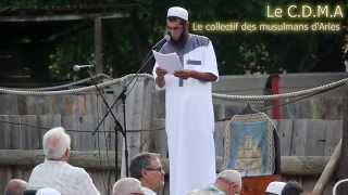 Aid el fitr 2014 Arles Discours fraçaisArabe [upl. by Alliuqaj705]