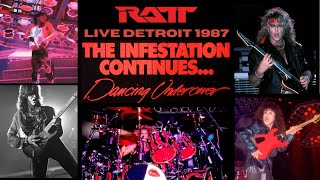 RATT Live Detroit Michigan January 9th 1987 Dancing Undercover tour full concert [upl. by Lasyrc]