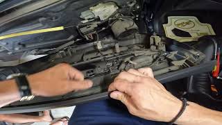 How To Remove  Removal Rear Door Panel Audi A6 4FC6 20042011 [upl. by Henke]