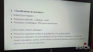 généralités sur les polymères  chemistrychemistry [upl. by Elleirb530]