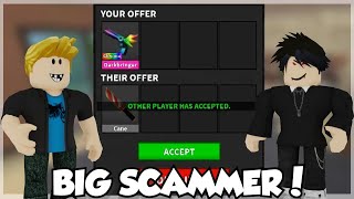 MM2 NEW SCAM TRADE  HOW TO GET MORE GODLY  EASY FARM [upl. by Leunamme]