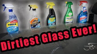 The ULTIMATE Glass Cleaner Test  Which one is the BEST [upl. by Beal]