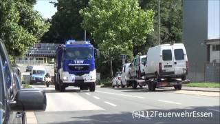 LKW mit Kran FGr Brückenbau THW OV Bielefeld [upl. by Joub523]