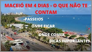 MACEIÓ EM 4 DIAS  O QUE NÃO TE CONTAM [upl. by Oberstone]