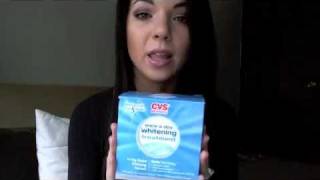 CVS Teeth Whitening System Demo amp Review [upl. by Philips263]