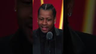 Allen Iverson talks about why Michael Jordan is his hero [upl. by Nerac903]