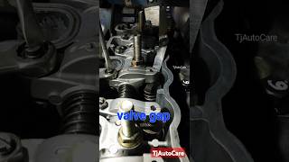 valve tappet adjustment engine valve repair overhaul mechanic tjautocare shorts automobile [upl. by Conlon261]