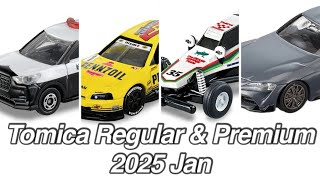 Tomica Regular amp Premium—2025 January [upl. by Camroc]