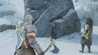 Kratos finds Skjoldr after ending God Of War Ragnarok [upl. by Gardener]