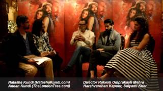 MIRZYA Interview Director Rakesh Omprakash Mehra Cast Harshvardhan Kapoor amp Saiyami Kher [upl. by Einnel]