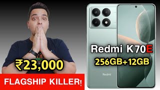 Redmi K70E Launched  ₹22999 🔥 Redmi K70E Price amp Specs  Dimensity 8300 Ultra  Redmi K70 Series 🔥 [upl. by Aivuy247]