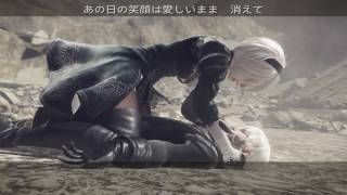 【NieRAutomata】『壊レタ世界ノ歌』歌詞付き【ネタバレ有り】 [upl. by Luwana994]