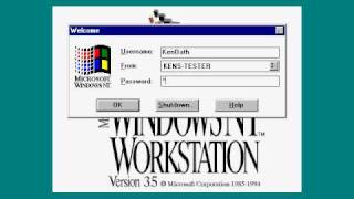 How To Install NewShell On Windows NT Beta Build854 by KenOathavi [upl. by Edmund]