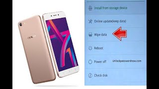 oppo A71 Coloros RECOVERY CPH1717 [upl. by Ajak]