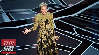 Heres What Frances McDormand Meant By Inclusion Rider During 2018 Oscars Speech  THR News [upl. by Aimek]