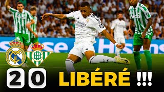 🔥MBAPPÉ EST LIBÉRÉ  DOUBLÉ SALVATEUR Real Madrid 20 Betis [upl. by Jannelle]