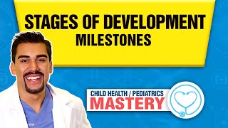 Growth amp Developmental Milestones  Pediatric Nursing Stages of Development [upl. by Anilatsyrc]