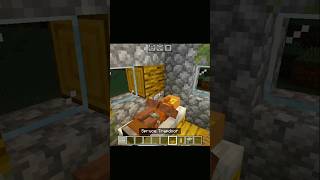 minecraft villager piston and rod villager short viral [upl. by Arimaj]