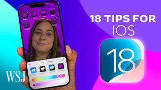 iOS 18 18 New Features for Apple’s New iPhone Software Update  WSJ [upl. by Lairea]