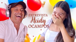 ENTREVISTA A💥HEIDY OCAMPOS💥  Bellísima y entretenida entrevista que TE CONMOVERÁ [upl. by Afatsom]