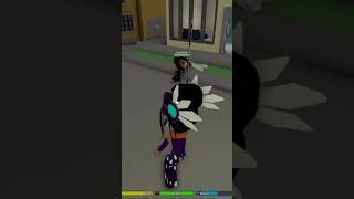 Raiding as a rich girl in da hood shorts roblox dahood [upl. by Sessylu]