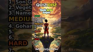 Quiz DRAGON BALL  quiz quiztime bestquizquotidien dbz dbs dragonball dragonballz [upl. by Enomal]