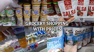 March 2022 Grocery Shopping Philippines with Price Update [upl. by Elyak649]