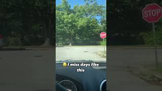 😢 I miss days like this youtubeshorts shorts car driving neighborhood nardyglobal fyp viral [upl. by Motteo]