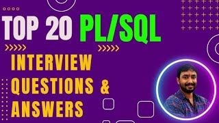 PL SQL Interview Question and Answer [upl. by Ennej]